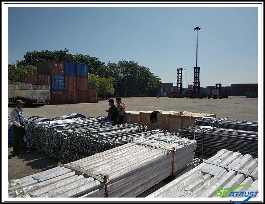 Cargo arrive MOEE warehouse for C1-G6 projects