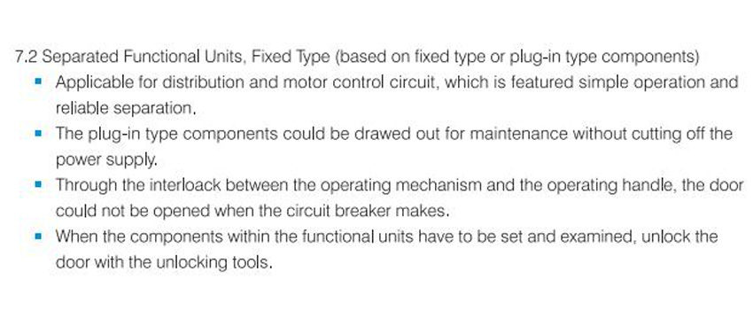 MNS Low-voltage Switchgear Panel, Withdrawable Type