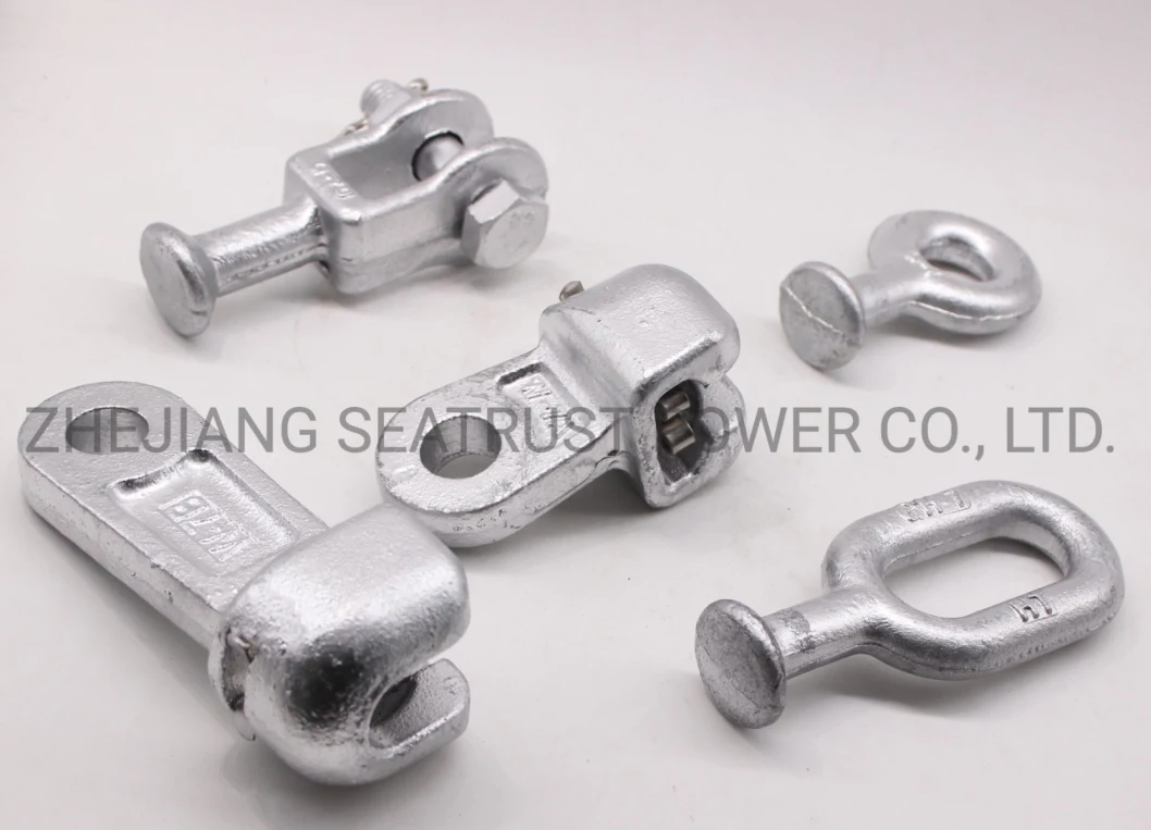 Transmission Line of Hot-DIP Galvanized Socket Clevis W-7b Link Fittings