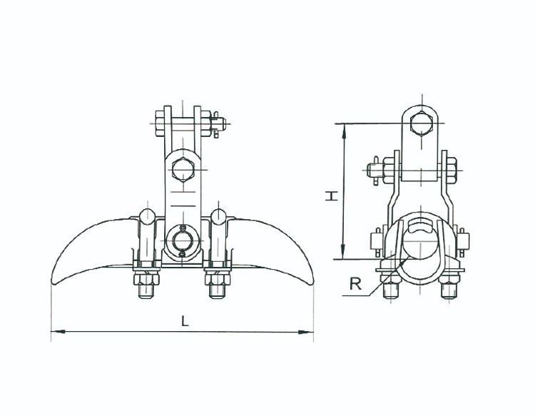 Suspension Clamps-XGU(With U Type Clevis)