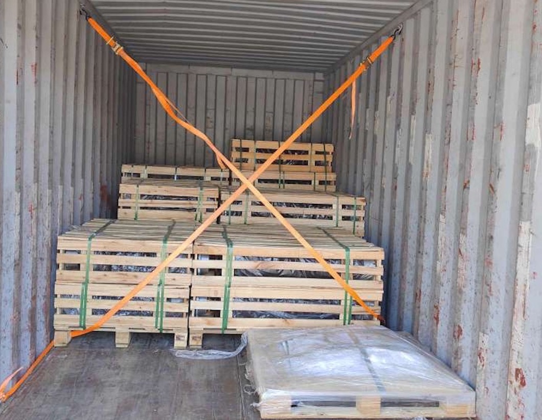 Angola Insulators are Loaded and Shipped