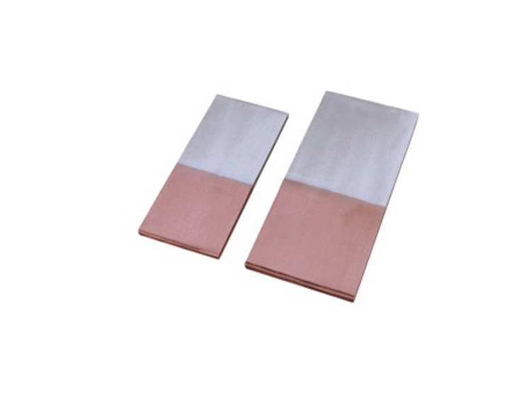 Copper-aluminum transition plate flash welding