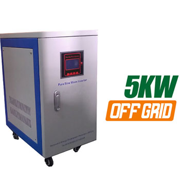5kva Off Grid Solar Power System Solar Inverter With Battery Charger