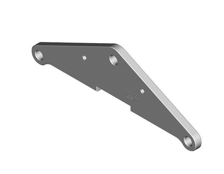 Power Fitting Hot-DIP Galvanized Steel Triangle Yoke Plate L-1040