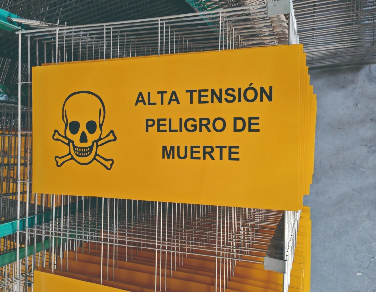 Danger Plate